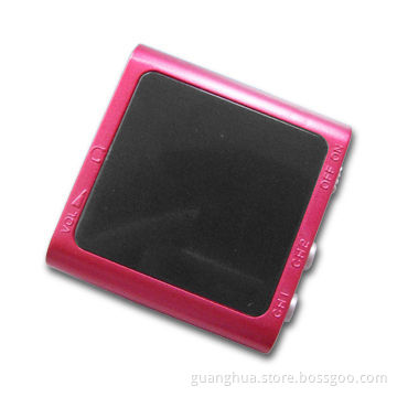 Shenzhen latest portable stylish digital radio with earphone, color can be customized